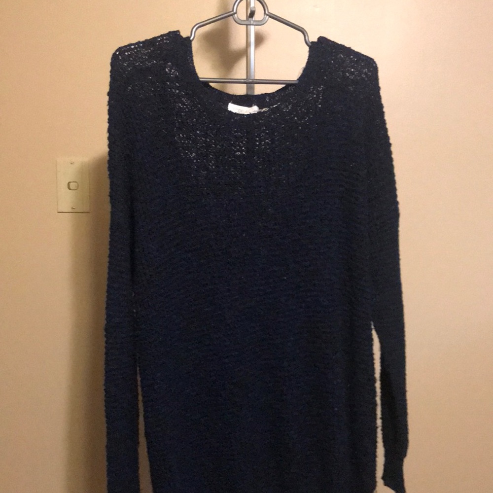 Blue Knit Sweater